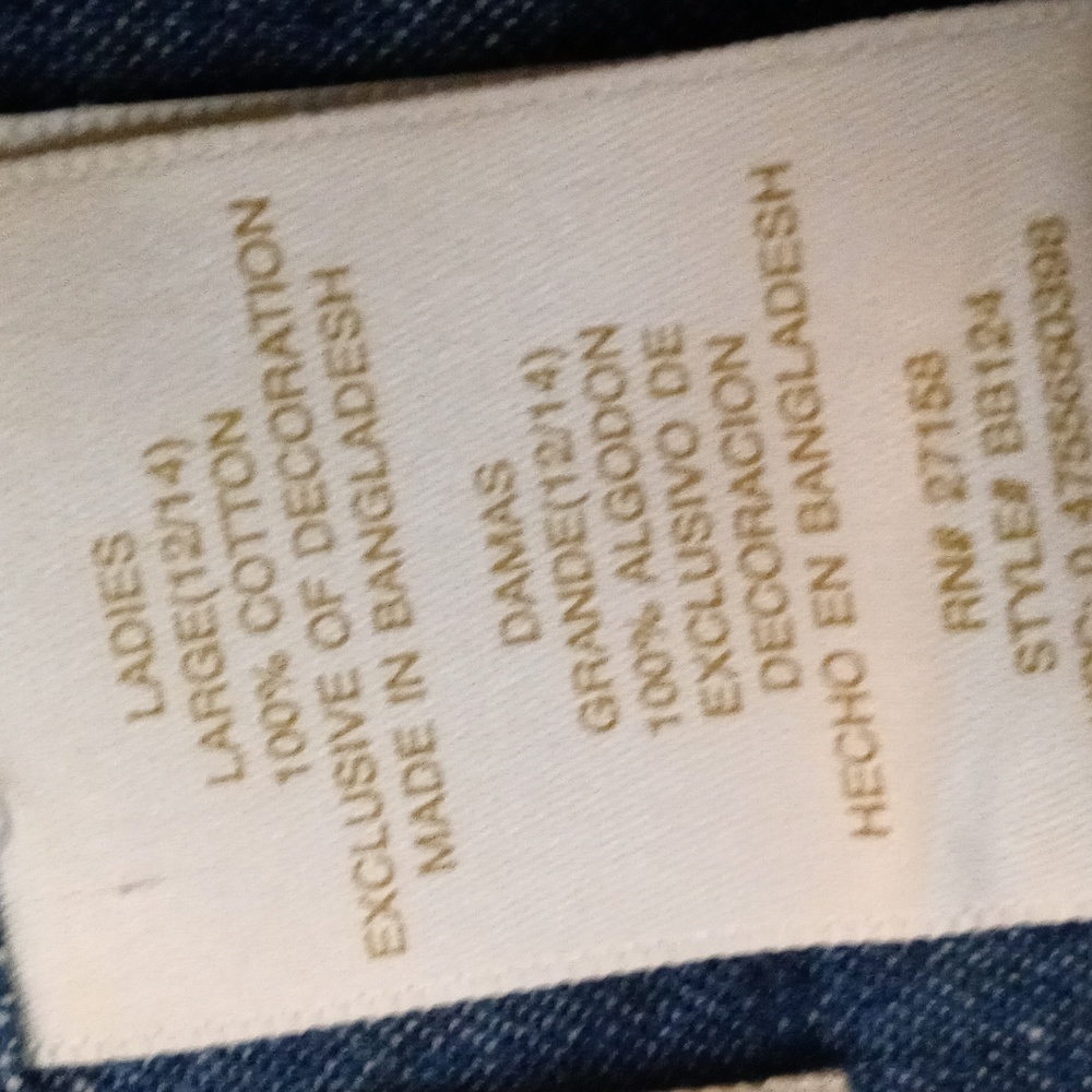 Bobbie Brooks Women's Denim Shirt - Picture 6 of 7